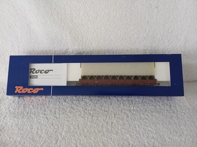 Roco Spur HO 66684 CFL Luxemburg Rungenwagen mit Drahtspulen Ladung 252-8