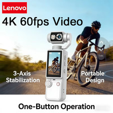 Lenovo 4K Action Kamera WLAN Mini Sportkamera...