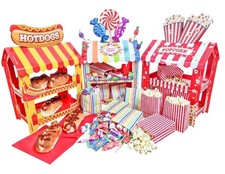Lets Party Food Stand Sweets Popcorn Hot Dog Treat Display Holder Birthday 4 New