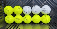 10 Wilson Staff Model/Triad Golf Balls PEARL/GRADE A