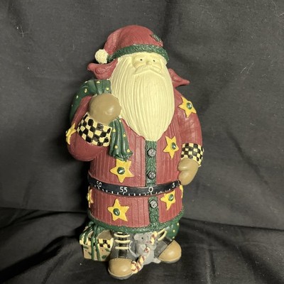 60 Minute Kitchen Tick Tock Timer: Boston Warehouse CHRISTMAS SANTA CLAUS  6.75 