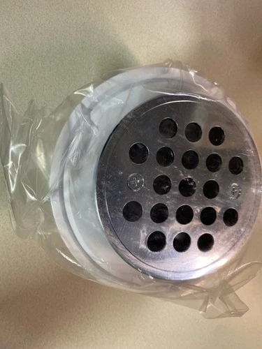 Signature Hardware SH439112CP FundamentALL 4-1/2" Round Shower Drain - Chrome - Picture 2 of 2