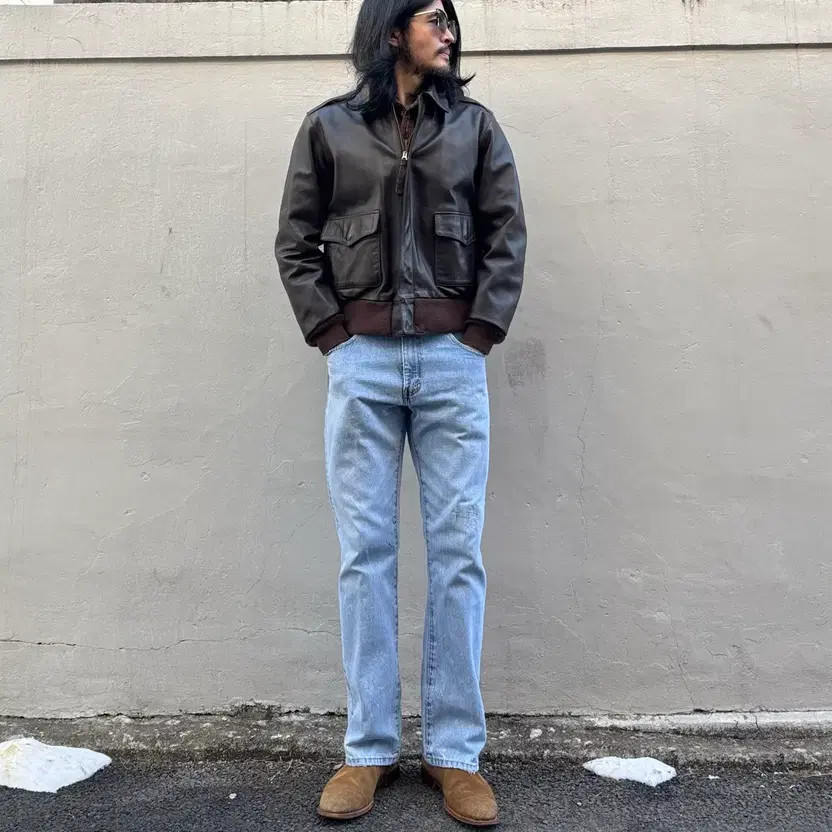 Levi's 517 Boot Cut Jeans Repair thumbnail 4