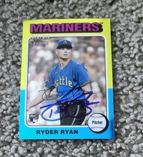 2024 Topps Heritage - Rookies Ryder Ryan #326 (RC) SIGNED IP Autograph 1st /699
