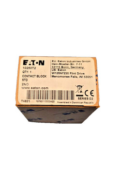 Eaton/Cutler-Hammer 10250T2 Contact Block NEW