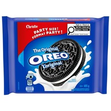 Oreo Original Chocolate Sandwich Cookies Party Size 685g Sweet Snack