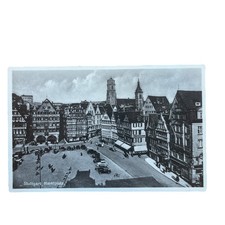 Postkarte AK Stuttgart Marktplatz Ungelaufen ...