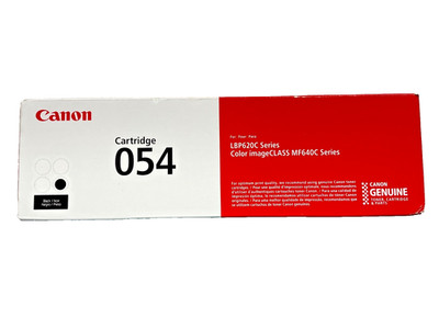 Genuine Canon 054 BLACK Toner Cartridge for LBP620C & MF640C Series SEALED NEW