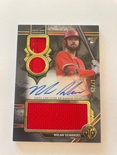 2024 Topps Triple Threads - Nolan Schanuel Rookie On Card Auto Relics Onyx /25