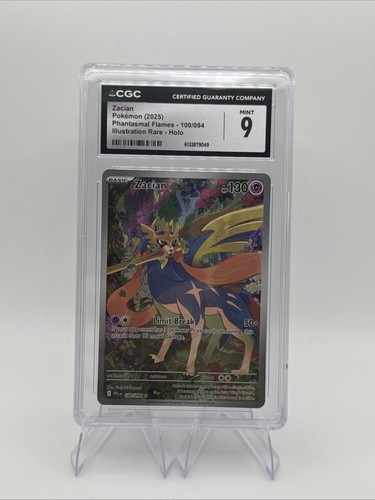 Zacian graded CGC 9 for sale on eBay