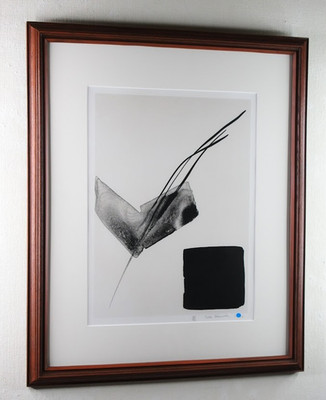 Toko Shinoda Fly Lithograph Limited 200 Framed Art 71.5x59.5cm