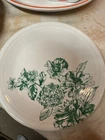 Fiesta SIDE/SALAD PLATE - BOTANICAL with JADE (error on color of decal) VHTF