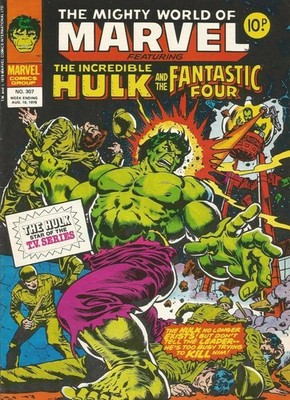 Mighty World of Marvel #307 - Marvel / British - 1978