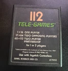Telegames Tele-Games 112 Space Invaders -  Atari 2600 Game Cartridge