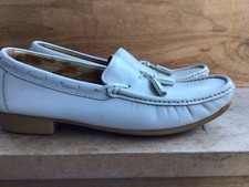 Regal Men&rsquo;s Off White Tasseled Loafer Size 10.5 Rare!