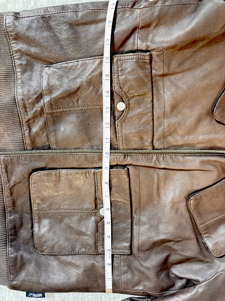 Puma Mini Cooper совершенно кожаный jacke оригинальной мужской кожаная куртка - Изображение 4 из 4