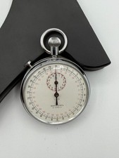 Tokyo Clock Mechanical 4 Jewels Silver Tone Stopwatch Parts/Repair