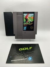 Golf (Nintendo Entertainment System, NES, 1985) 5 Screw Cartridge W/ Manual