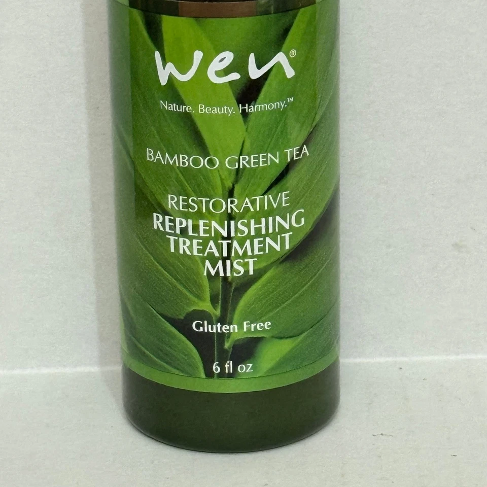 Vaporizador de tratamiento de reposición restaurador de té verde de bambú WEN by Chaz Dean 6 fl Foto 2 de 4