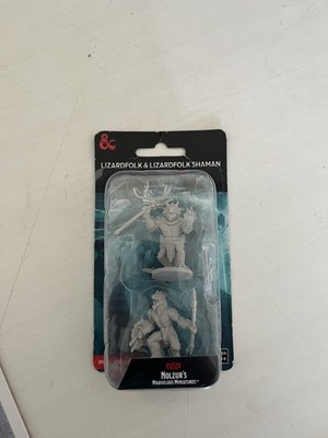 Wizkids D&D Nolzur'S Marvelous Miniatures Lizardfolk & Shaman