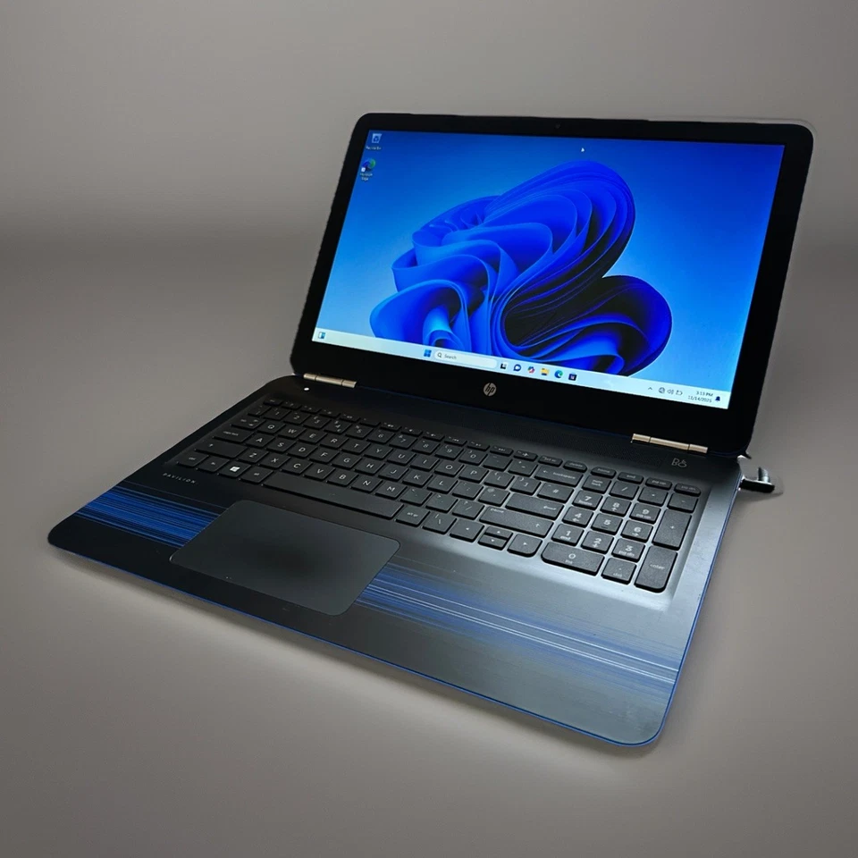 HP Pavilion 15-AU172SA 15.6" Laptop i3-7100U 2.40GHz 8GB RAM 256GB SSD Win11 - Image 4 of 4