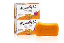 Flawlessly U face and body 2 in 1 beauty soap 125 with papaya/calamansi 125g