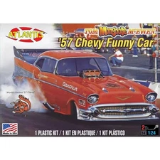 Atlantis Models 1/24 Scale 1957 Tom McEwen Chevy Funny Car Plastic Model Kit
