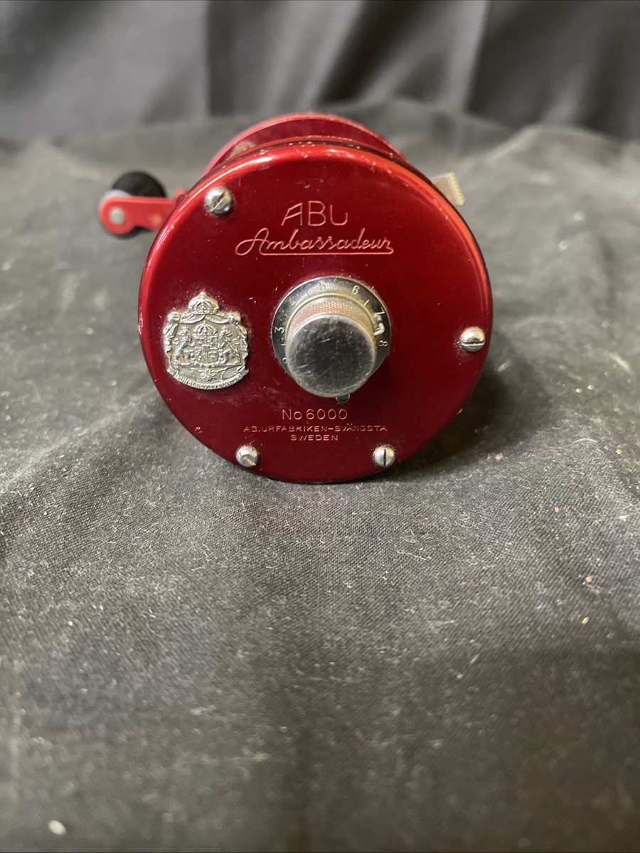 vintage abu garcia ambassadeur 6000 PLEASE READ FULLY | eBay