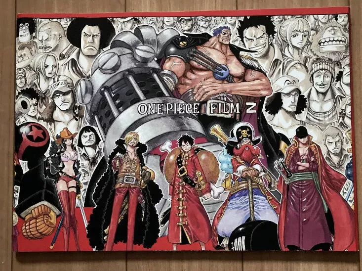 Japanese Anime Movie ･ONE PIECE FILM Z･ Pamphlet Book from Japan Used