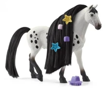 SCHLEICH - Horse Club Universe Figure - Knabstrupper Stallion Hairdressing S...