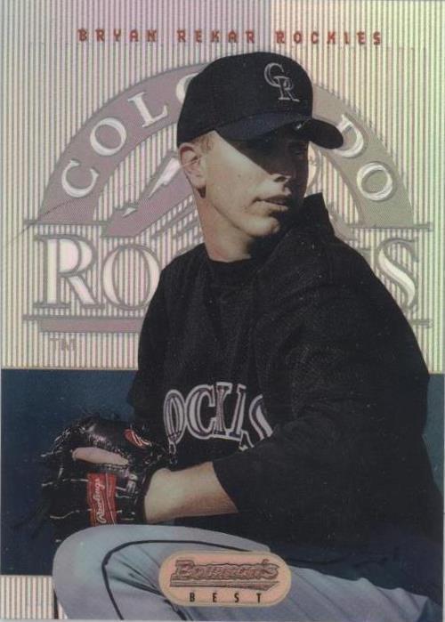 1995 Bowman's Best - Blue Bryan Rekar #76 Refractor for sale online | eBay