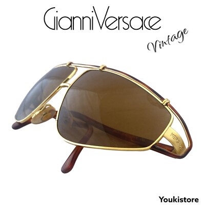 GIANNI VERSACE occhiali da sole MOD S35 COL 09L ULTRA RARE VINTAGE