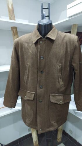 Faciba Coat Wool Blend Used Man Brown Size 50 PGC890PI | eBay