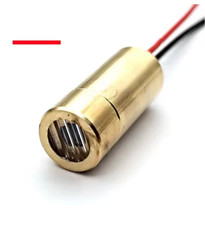 Laser Modul 650nm 5mW 9mm 3V Rot Linie Line einstellbar fokussierbar Laser
