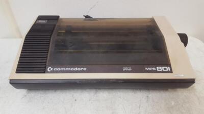 Vintage Commodore MPS 801 Dot Matrix Printer