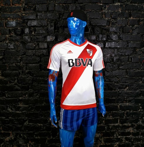 River Plate Jersey Home football shirt 2015 - 2016 Adidas BS4088 Mens Size  M | eBay