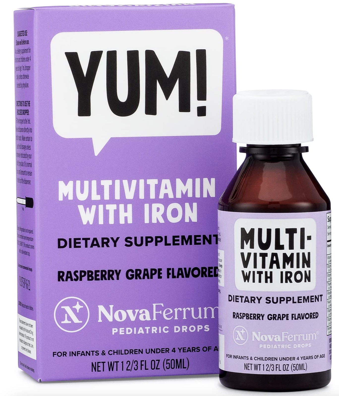 | Multivitamin with Iron for Infants, Toddlers & Kids | Immune Support | Ages...