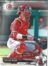 2017 Bowman Prospects #BP96 Taylor Ward - Los Angeles Angels Baseball Card Paper