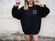 Ladies crew neck sweatshirt
