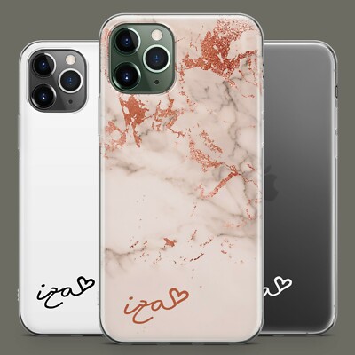 Personalisiert Text Handyhülle Name Harte Hülle für Apple iPhone Air 17 16 15 14