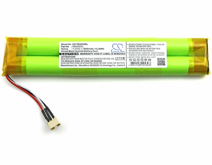 2000mAh Battery For TDK Speaker Life On Record A33 ,14.40Wh,Ni-MH,7.2V