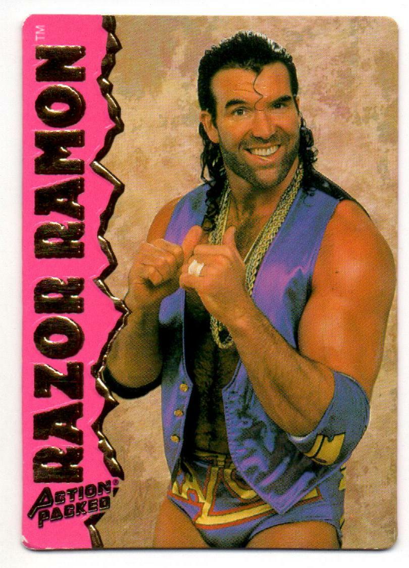 Razor Ramon WWF Action Packed Trading Card 1995 #3 Wrestling Scott