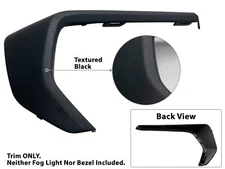 Texture Fog Light Trim for 2021 2022 Chevy Colorado Passenger Side GM1047125