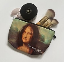 Funky Mona Lisa “Morning Lisa” makeup bag organiser travel pouch Great present 