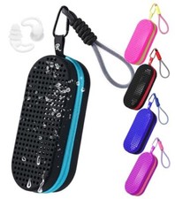 Swim Goggle Case For Swimming Goggles, Protective Cases for Goggles with Black