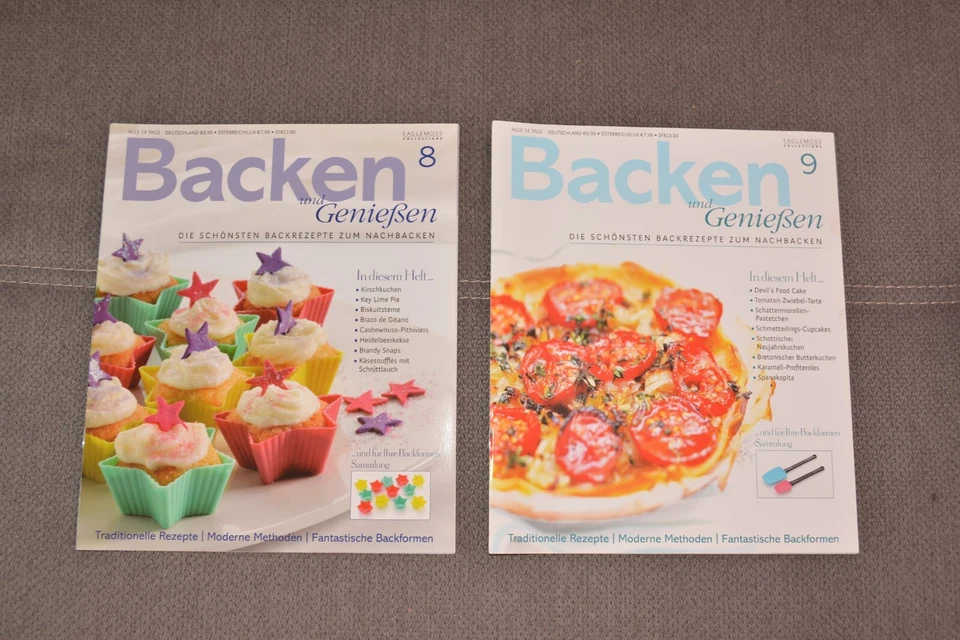 Backen & Genießen Backrezepte Backbücher + viele Silikon Backform - Bild 4 von 4