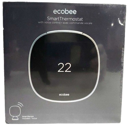 Ecobee ECB701 Termostato Intelligente Essential – Wi-Fi, Compatibile Alexa/HomeKit/Google