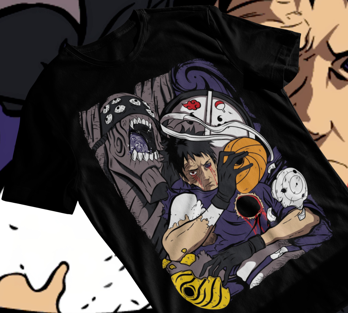 Camisa Do Tobi Naruto