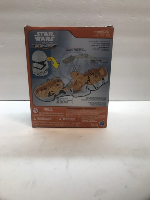 Star Wars The Force Awakens Micro Machines First Order Stormtrooper Playset New | eBay