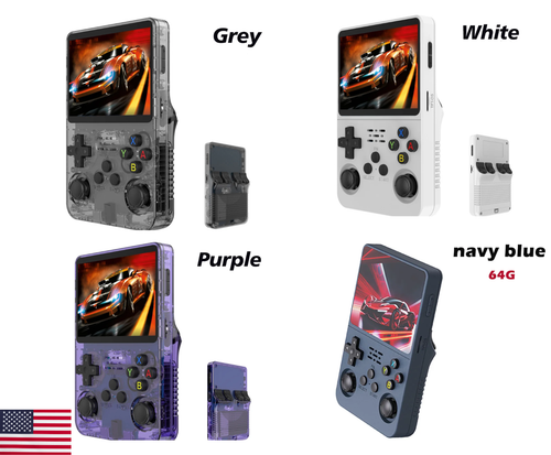 R36S Retro Handheld Video Game Linux Console System 3.5 Inch IPS Screen ultra HD - Picture 2 of 11